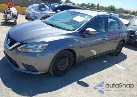 2019 Nissan Sentra S z USA, uszkodzony, nr VIN 3N1AB7AP1KY402463